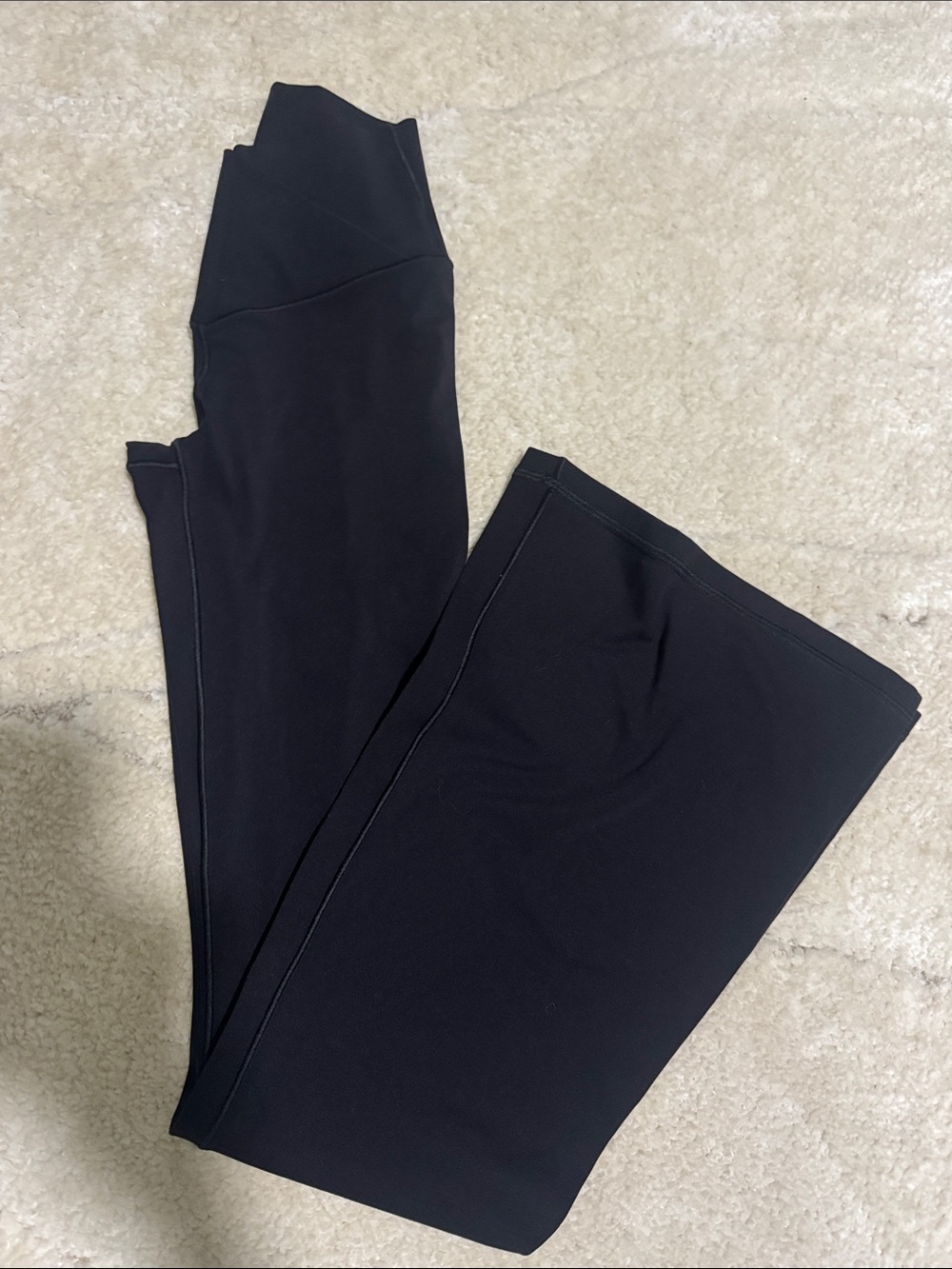 Women’s aerie Black Stretch Flare Leggings